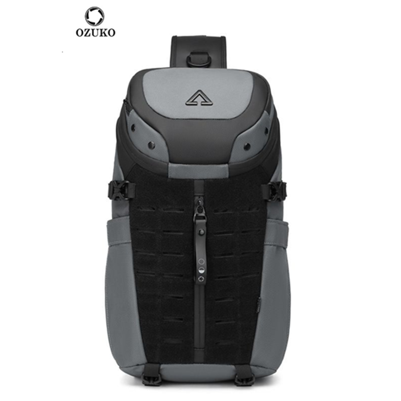Travel Backpack Anti Theft - Ozuko Tas Dada Tas Selempang Pria