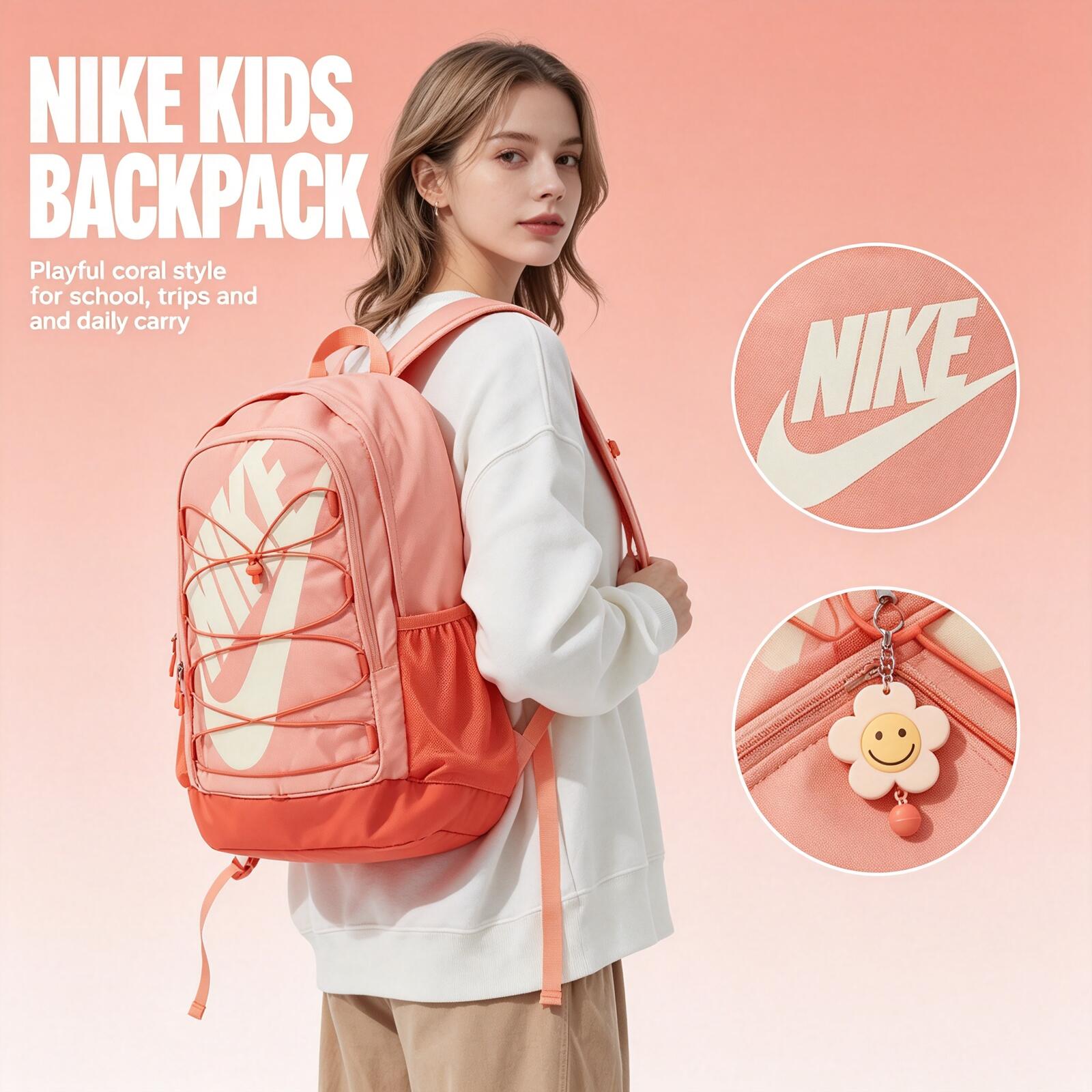 Fashion Backpack Women - Nike Untuk Pria Wanita, Tas Komputer
