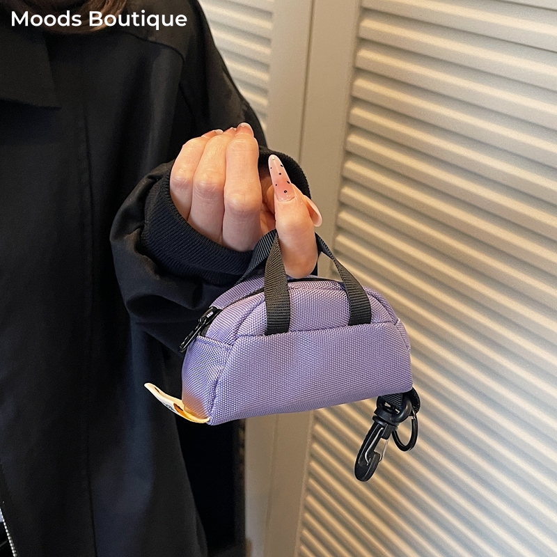 Mini Backpack Purse - Tas Earphone Mini Lucu Untuk Wanita,