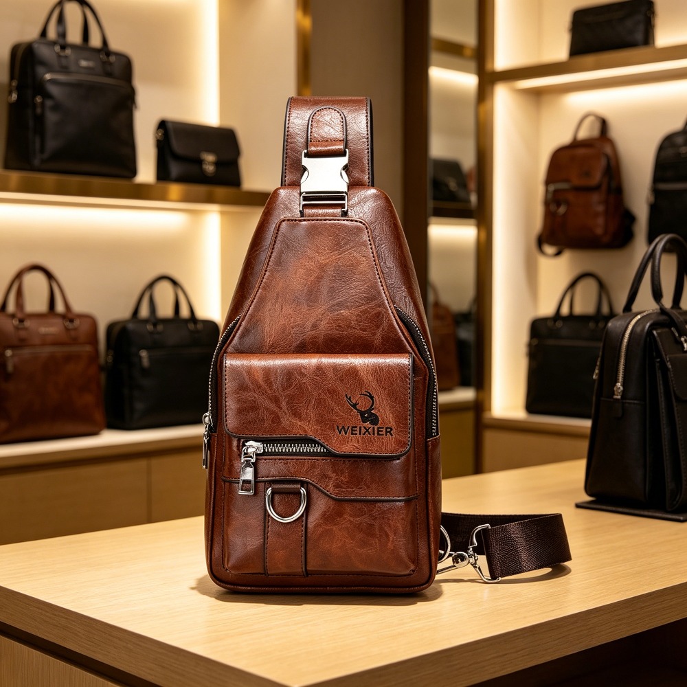 Sling Backpack Shoulder - Tas Selempang Pria, Tas Dada Crossbody,
