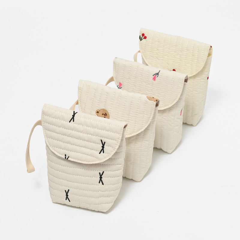 Backpack Diaper Bag - Tas Popok Bayi Katun Bordir, Tas