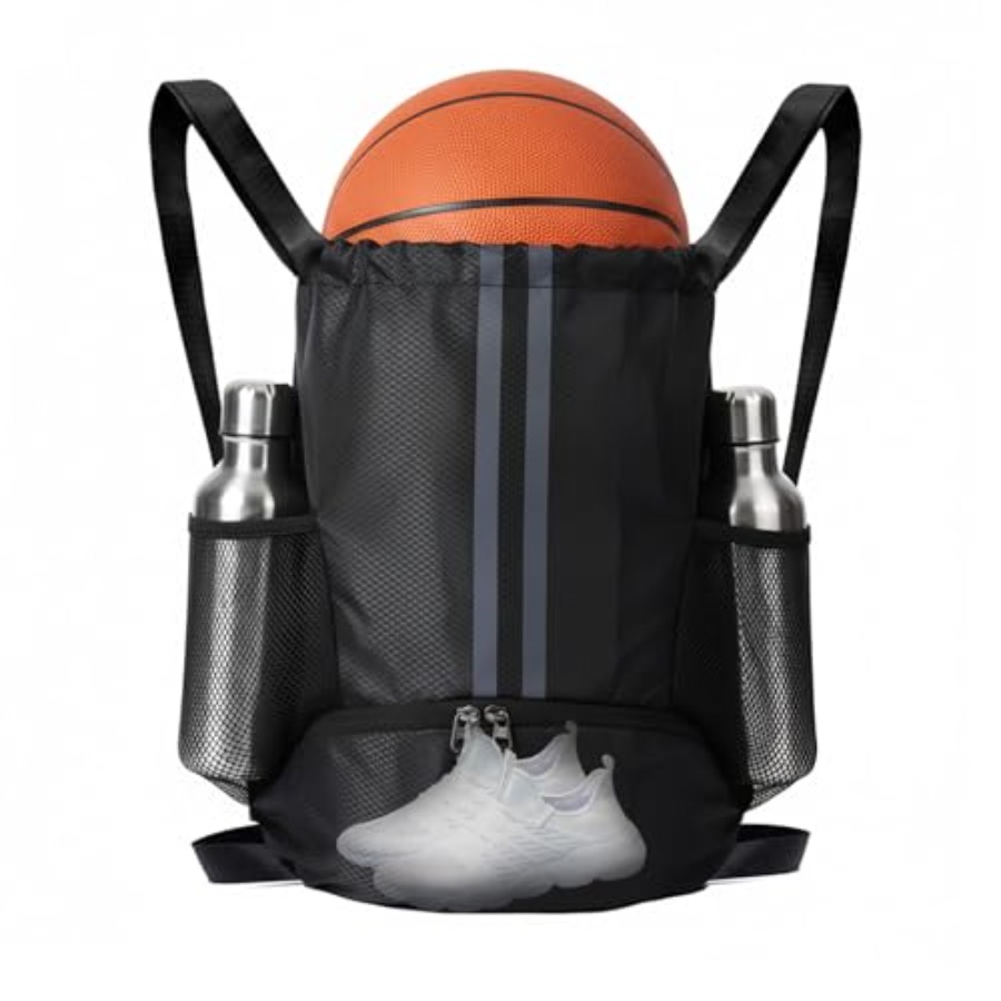 Drawstring Gym Bag - Tas Ransel Olahraga dengan Tali Serut