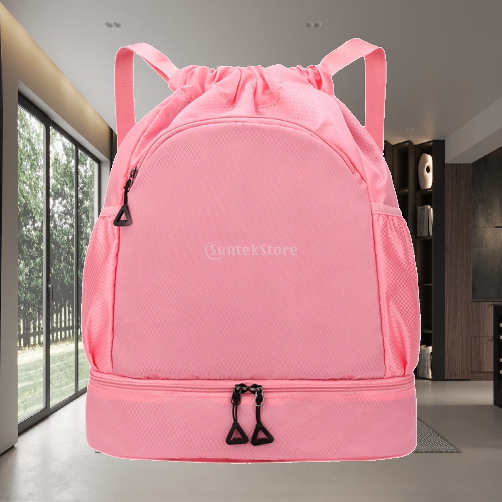 Drawstring Gym Bag - Sackpack Organizer Hadiah Luar Ruangan Tas