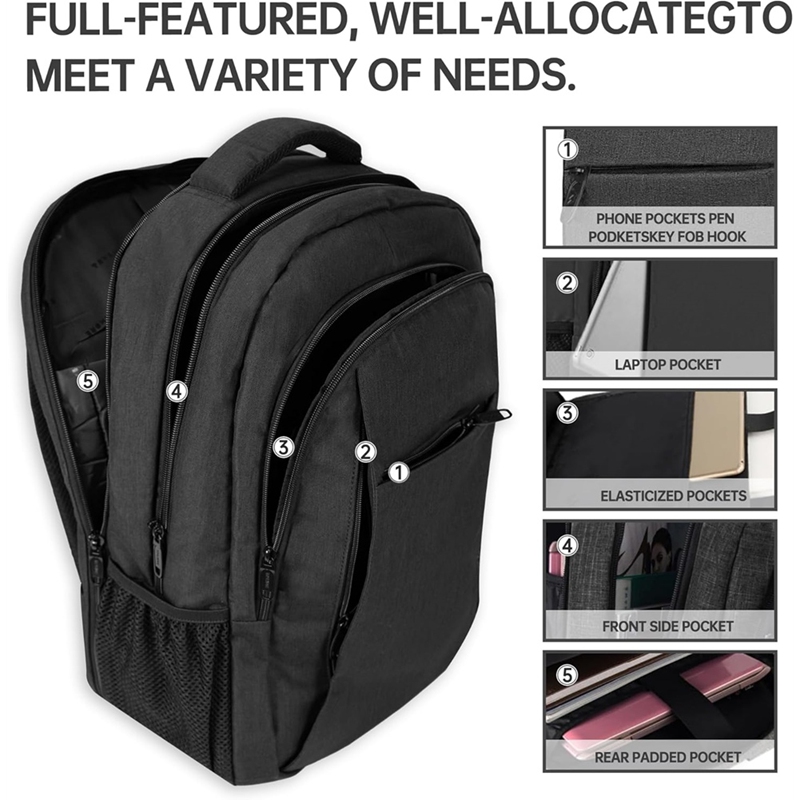 Ransel Laptop Anti Maling USB  - Travel Backpack Anti Theft ulasan dan harga