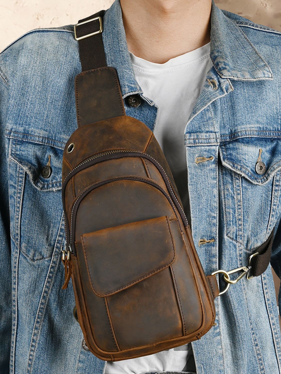 Tas Dada Pria Multifungsi Mewa - Sling Backpack Shoulder ulasan dan harga