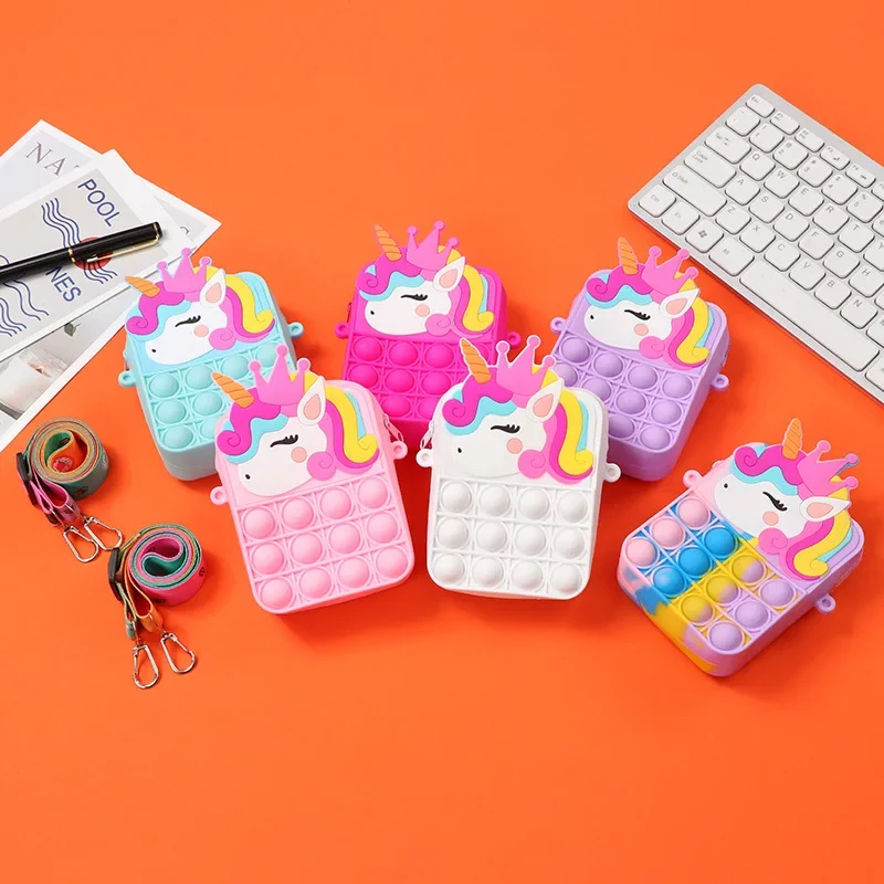 Dompet Koin Unicorn Berubah Wa - Mini Backpack Purse ulasan dan harga