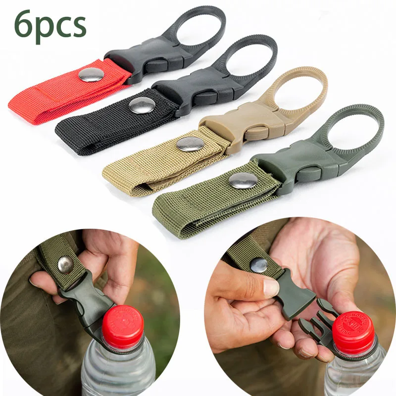 6 buah gantungan botol air kai - Rucksack Military Style ulasan dan harga