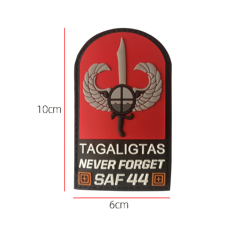 Patch Stiker PVC 3D Model Vest - Rucksack Military Style ulasan dan harga