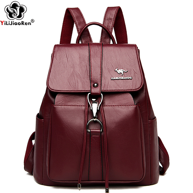 Anti Pencurian Ransel Wanita T - Travel Backpack Anti Theft ulasan dan harga
