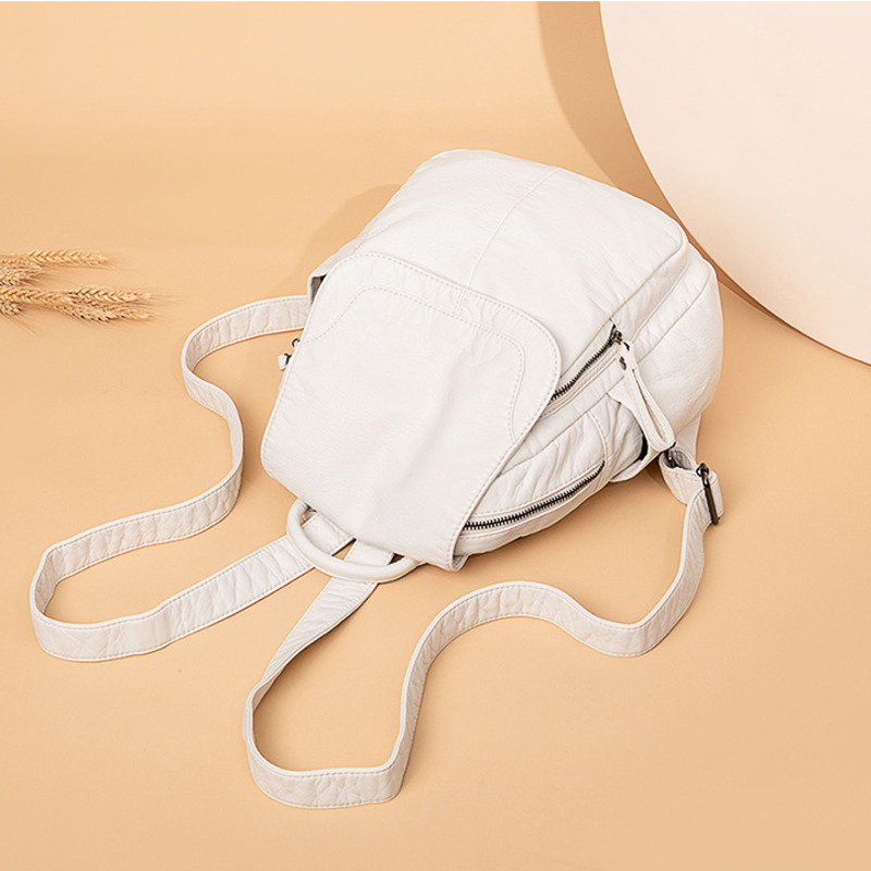 Tas punggung wanita, ransel pu - Fashion Backpack Women ulasan dan harga