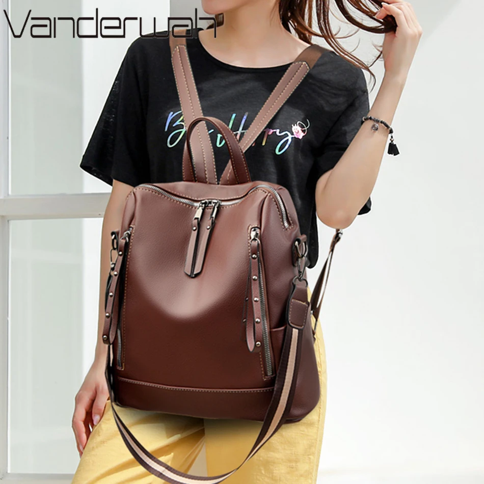Merek Ransel Mewah Kulit Lembu - School Backpack Teen ulasan dan harga