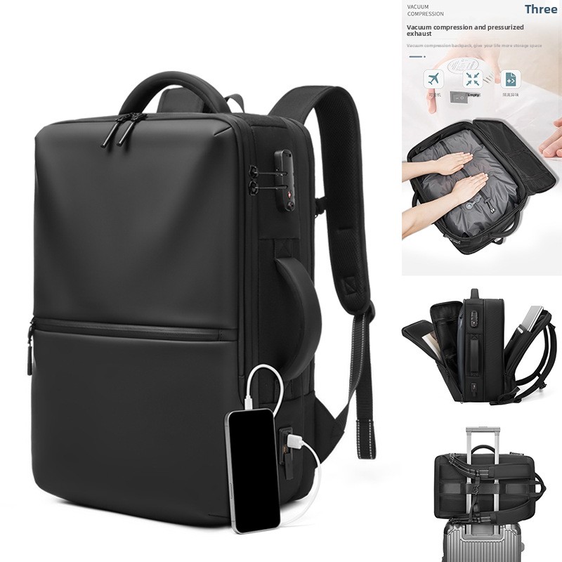 Tas Ransel Perjalanan Tahan Ai - Business Backpack Brief ulasan dan harga