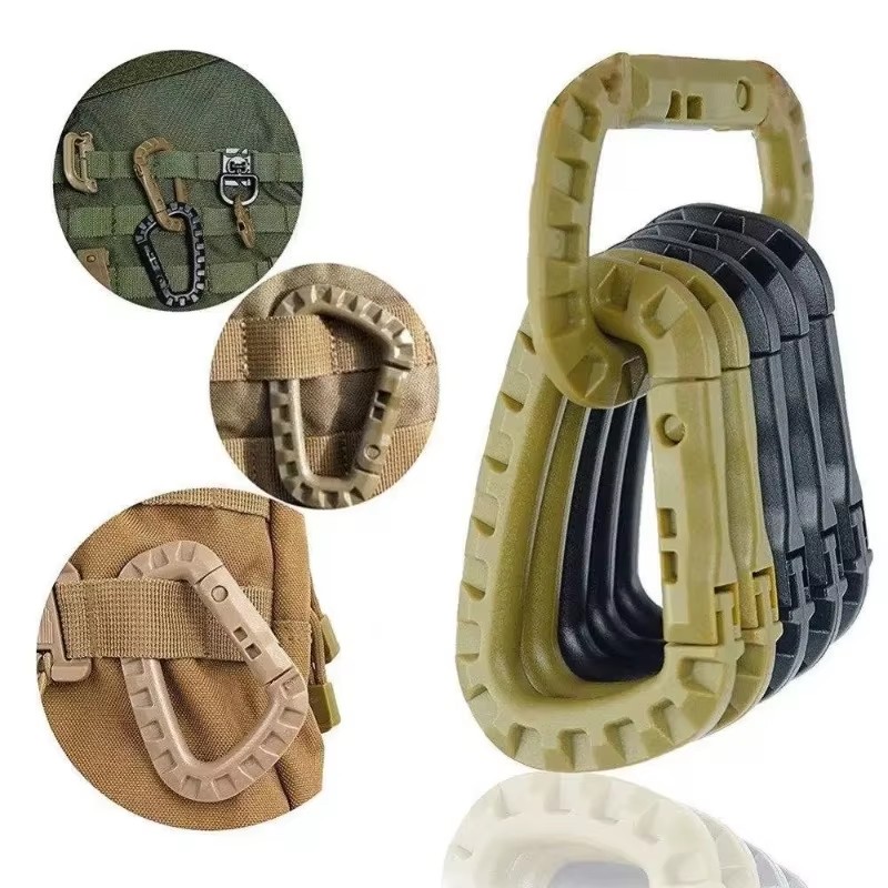 1-10 Buah Klip Karabiner Takti - Rucksack Military Style ulasan dan harga