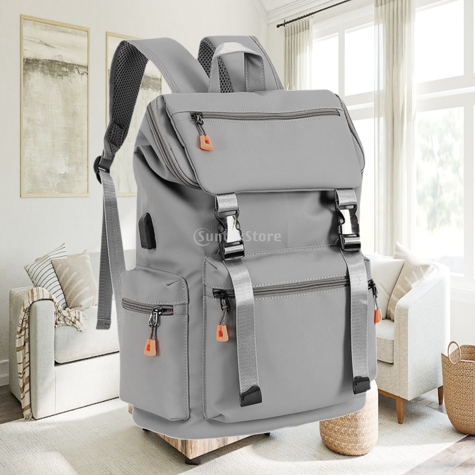 Tas Ransel Kasual Organizer de - Fashion Backpack Women ulasan dan harga