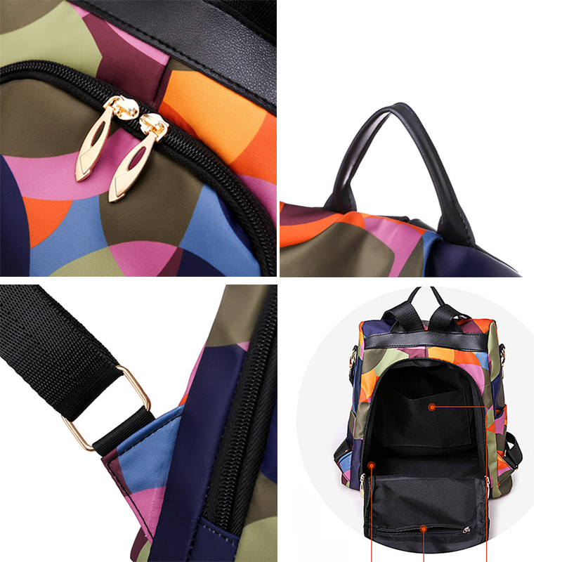 Ransel Anti Maling wanita, tas - Travel Backpack Anti Theft ulasan dan harga